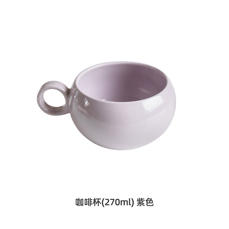 Hogar taza de café de cerámica pareja hombres y mujeres taza desayuno taza de leche Oficina taza de té platillo traje