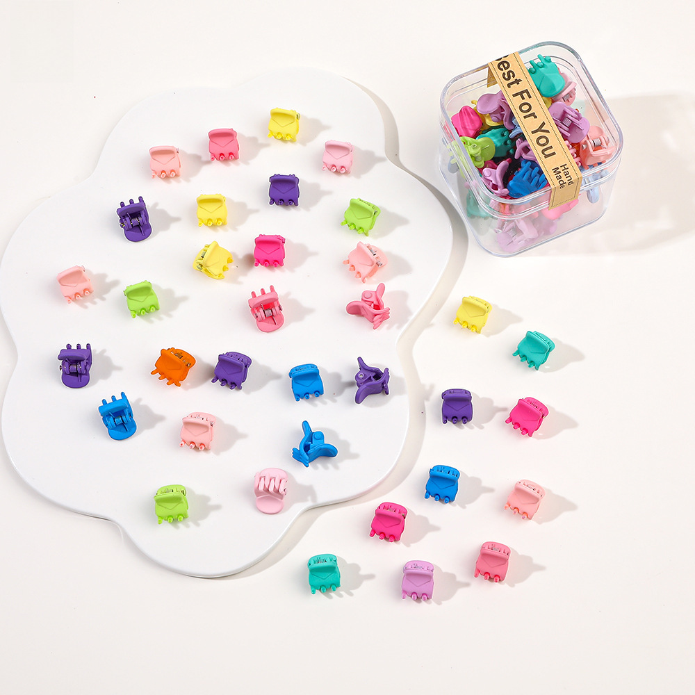 Set mini mollette per capelli colorate per trecce e frangetta_voghion.com