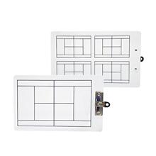 手持夹网球战术板比赛教练布局示教讲解篮球足球可擦战术白板