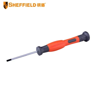 Steel Shield SHEFFIELD S037102-S037106 dəqiq düz başlı tornavida
