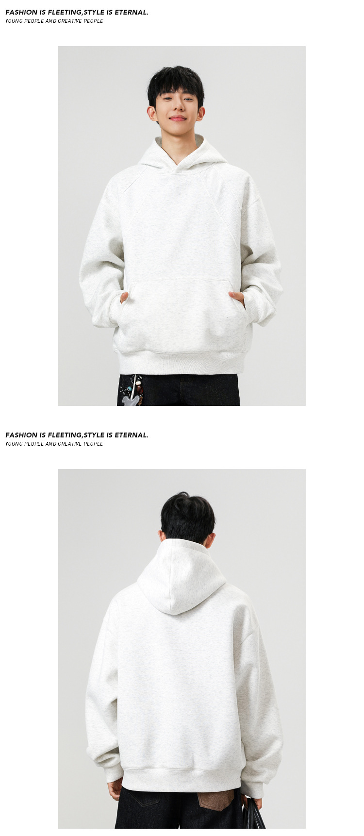 Schwerer Patchwork Hoodie Für Damen Und Herren Im Us Style_voghion.com