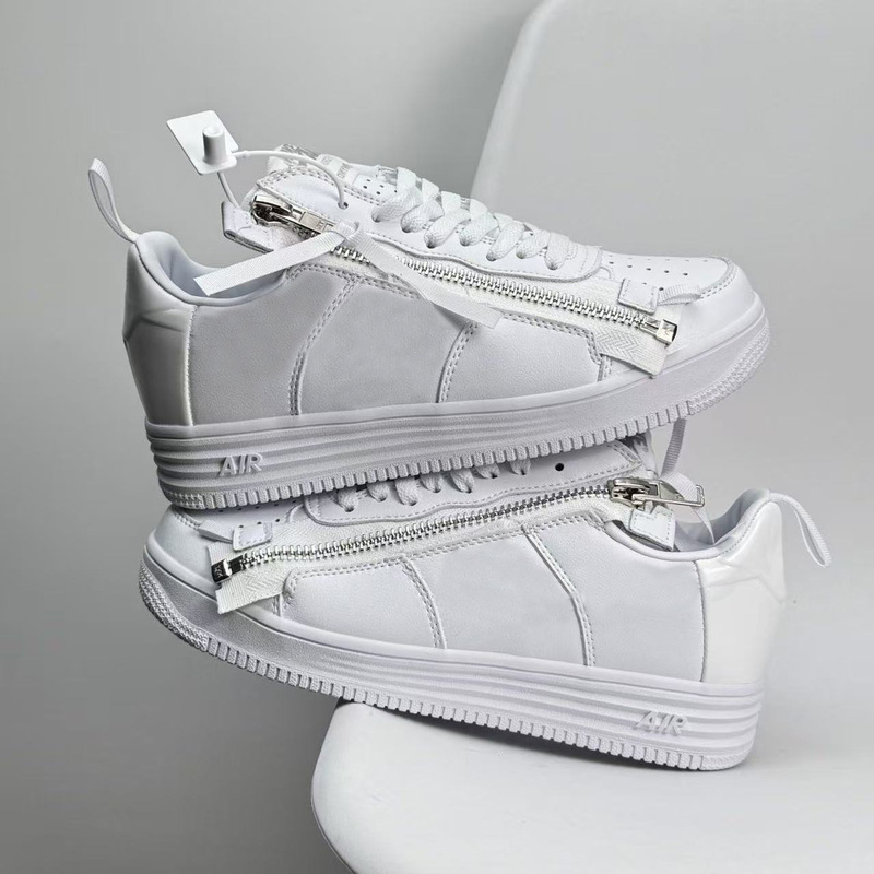 AF1空军一号Lunarforce1拉链白色板鞋高颜值潮流透气AJ6247-100|undefined