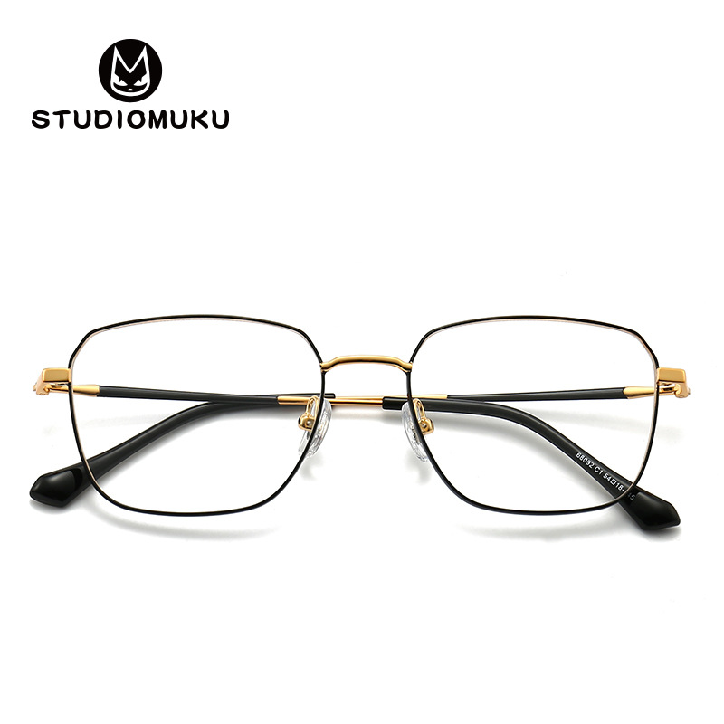 Studiomuku mu fresco gafas marco grande Sven capaz sin un rastro de gafas de lujo marco gafas marco