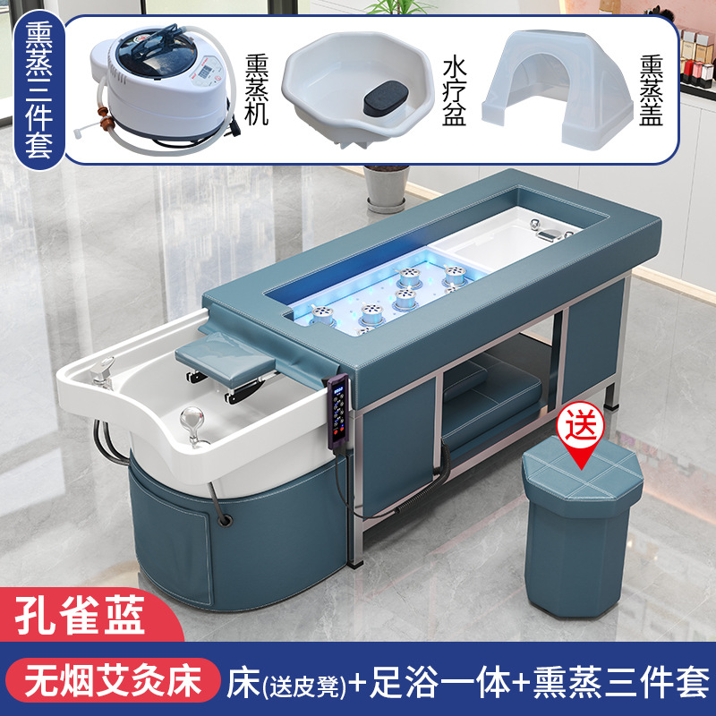 Azul pavo real + Fumigación