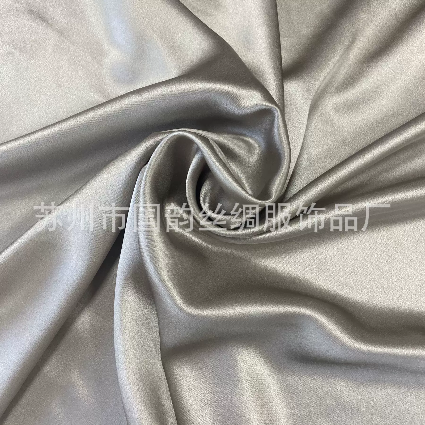 22姆米真丝素绉缎100%桑蚕丝 服装旗袍连衣裙面料布料