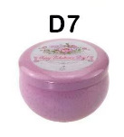 En stock, superventas en comercio electrónico transfronterizo: tarro de vela aromática de 2.2oz, tarro pequeño para flores, tarro de dulces étnico de hojalata, caja de hojalata. image 7