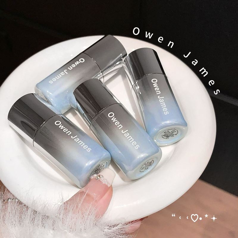 Owen James冰川蓝液体腮红奶咖水丝绒大刷头日杂韩系胭脂膏跨境|undefined