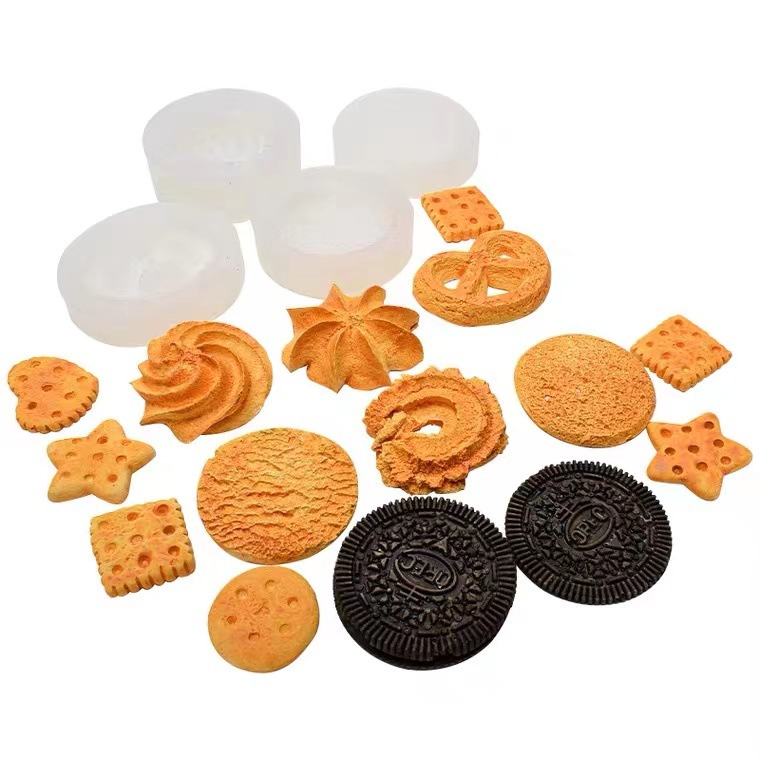Новый симулятор Oreo сэндвич печенье печенье с сахаром торт выпечка свечи пищевая силиконовая щепотка