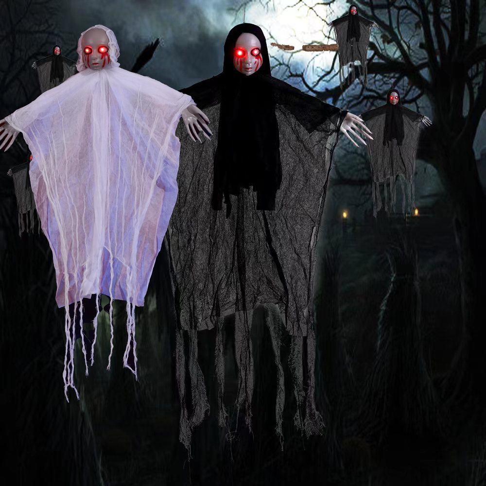 Halloween decorative glowing blood face baby bleeding horror hanging…