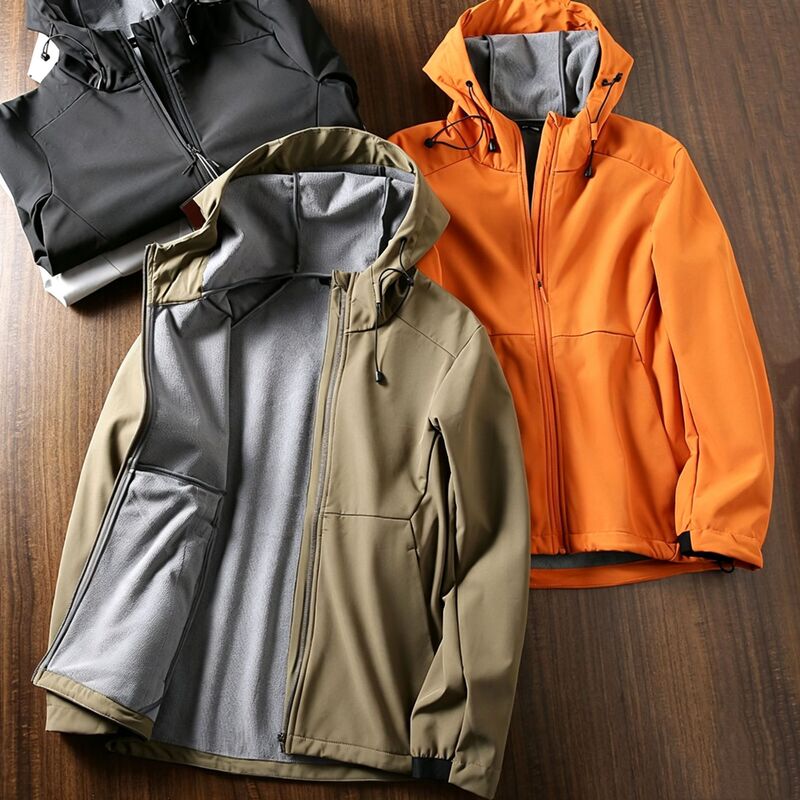 High-quality alternative! Unisex! Tech 3-in-1 windproof and warm jacket with waffle fleece lining High-quality alternative! Unisex! Tech 3-in-1 windproof and warm jacket with waffle fleece lining