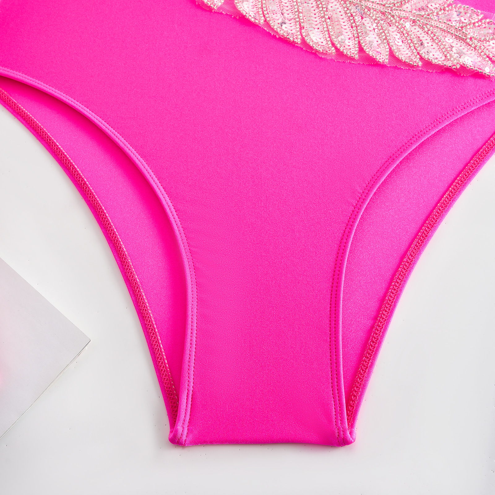 Sexy Damen Badeanzug Einteiler Unifarben Für Den Strandurlaub_voghion.com