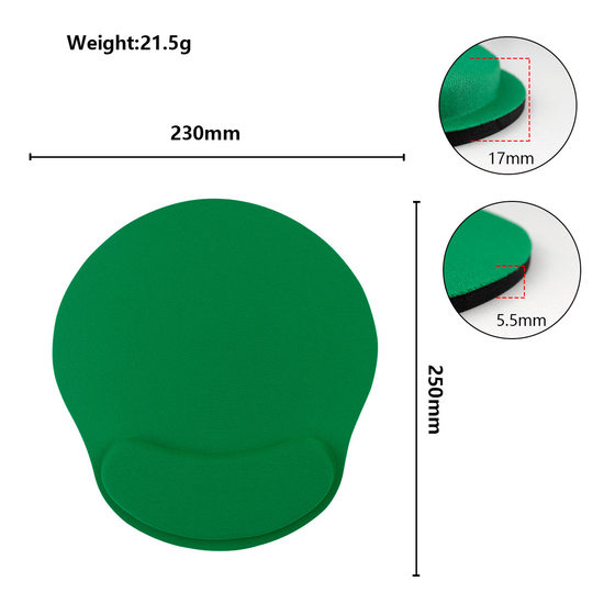 Foreign trade cross-border hot EVA wrist mouse pad laptop wrist mouse pad E02