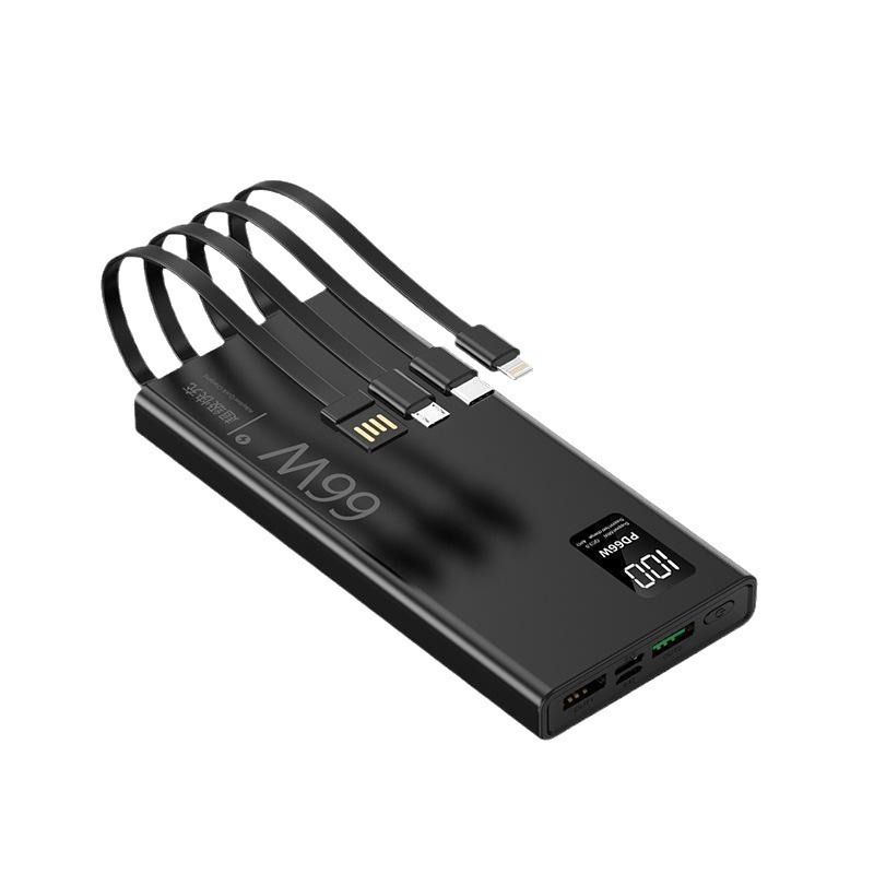 3C認定66W超高速パワーバンクにはケーブルが付属しています 20000mAh 10000超薄型ポータブル大容量電源|undefined