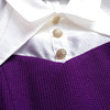 Shirt Collar Long Sleeve Waist Slim A-line Skirt