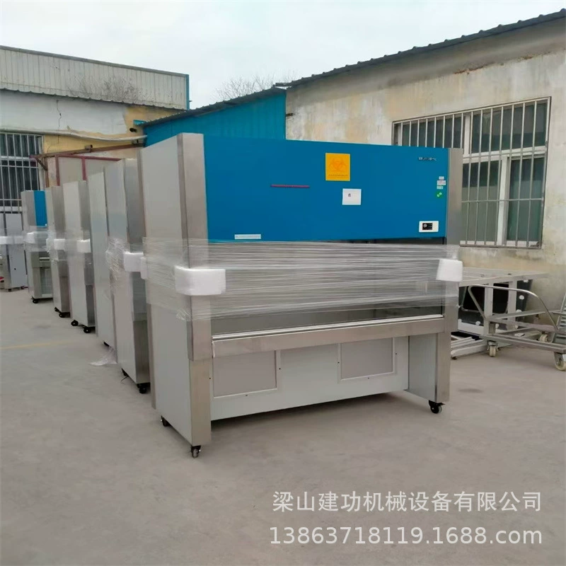 Б/у лабораторный биологический чистый шкаф безопасности, вторичный биологический шкаф безопасности, класс 100, цельнометаллический чистый шкаф с вытяжкой.