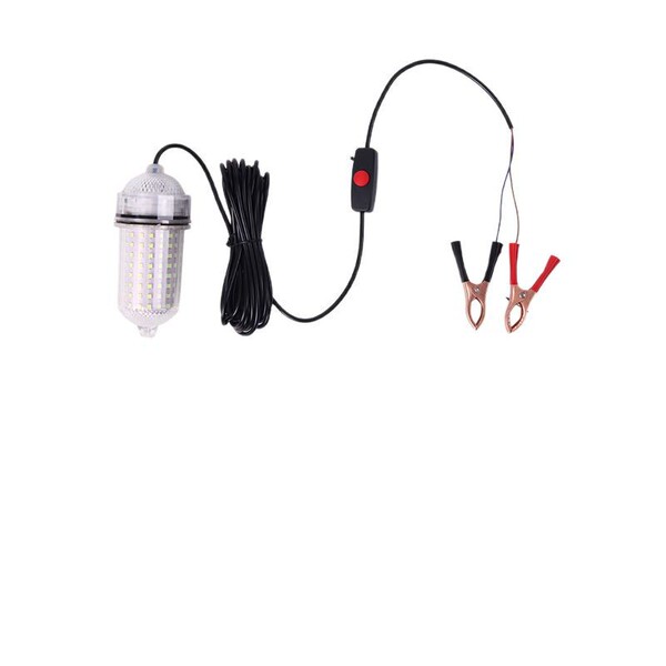 Cross-border new fish lure lamp 12V180 beads high bright waterproof…