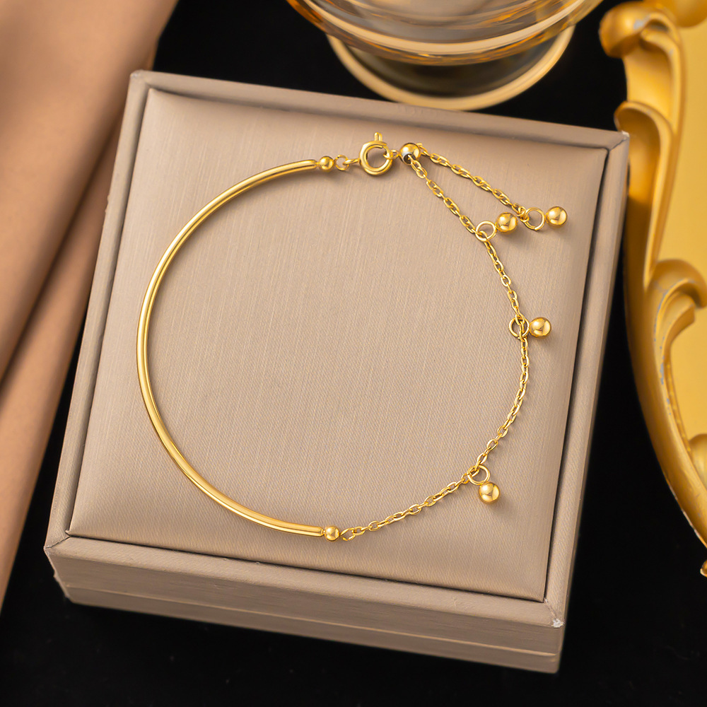 10g Weight 0.03µm-0.05µm Gold Plating Thickness PVD Coated Gold Plating Process Real Gold Plated Plating Material Bracelets, Necklace Classification ball chain, cable chain Chain Type 1 Piece Quantity Casual, Daily Occasion 304 Stainless Steel Material Geometric, Heart Shape Pattern All Seasons Season Women's Gender Elegant, Sweet Style Waterproof Non Tarnish, Round, Plating Craft PVD Coated Real Gold Plated Geometric Heart Shape 304 Stainless Steel Elegant Sweet Waterproof Non Tarnish Bracelets Necklace 8