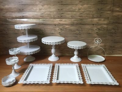 De estilo europeo de la boda mesa de postre soporte de exhibición de hierro de múltiples capas creativo pastel de cumpleaños estante de tres capas de pastelería soporte image 20
