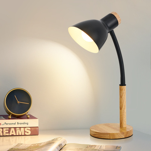 Table lamp, student-specific bedroom bedside lamp, dormitory desk night light, study eye protection, LED reading lamp