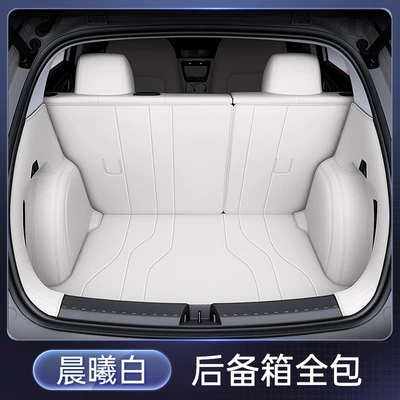Surrounded by 2026 New Car | Trunk Mat - chenxi-white-all-inclusive-trunk-mat-euler-52026-2026