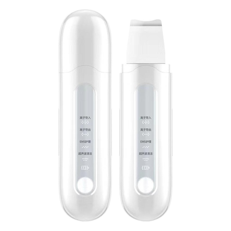 Yuqiu máquina de pelado por ultrasonidos blackhead eliminar el acné suciedad Limpieza de poros EMS instrumento de belleza micro-actual cuchillo pelador