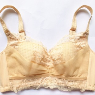 Brand Lace Thin Cup Comfortable Breathable Non-rimmed Bra Push-up Adjustable Accessory Breasts Women's Underwear 2094