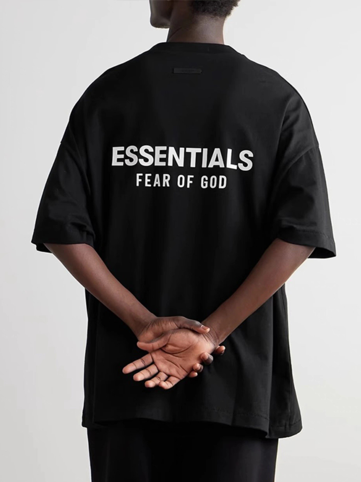 フォール25エッセンシャルアルスszoneハイストリートホリデーシリーズFOGラウンドネックゆるい男女半袖tシャツ潮