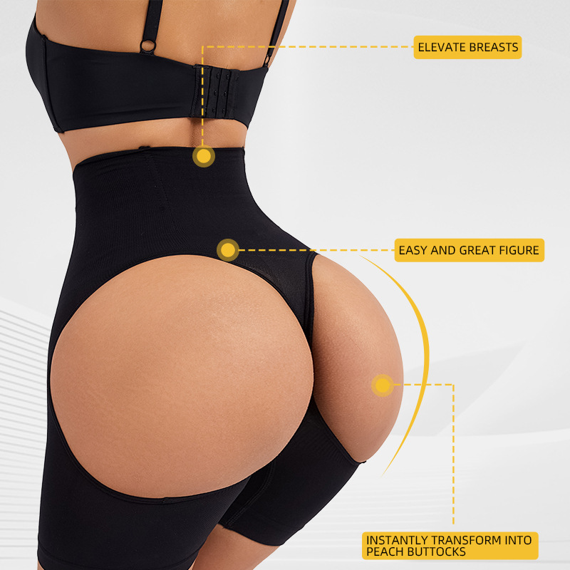 Pantalones de vientre de cintura alta de talla grande transfronterizos europeos y americanos