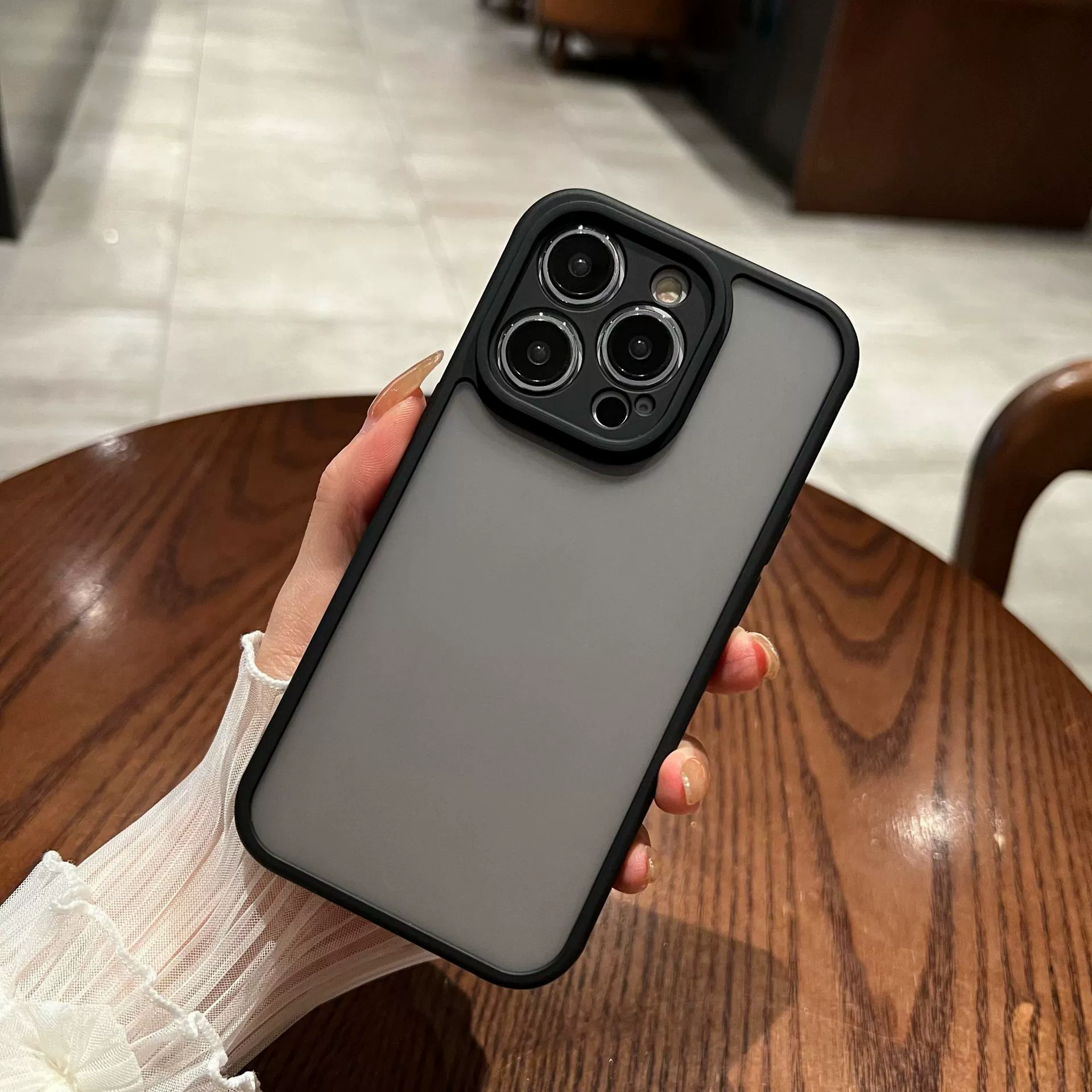 Apple, совместимый с iPhone 16, матовый силиконовый чехол для телефона, линза, защитный чехол