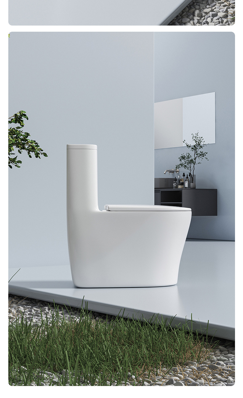 Single-hole siphonic toilet 10.0 large-diameter super vortex anti-odor and water-saving ceramic household small-sized toilet undefined