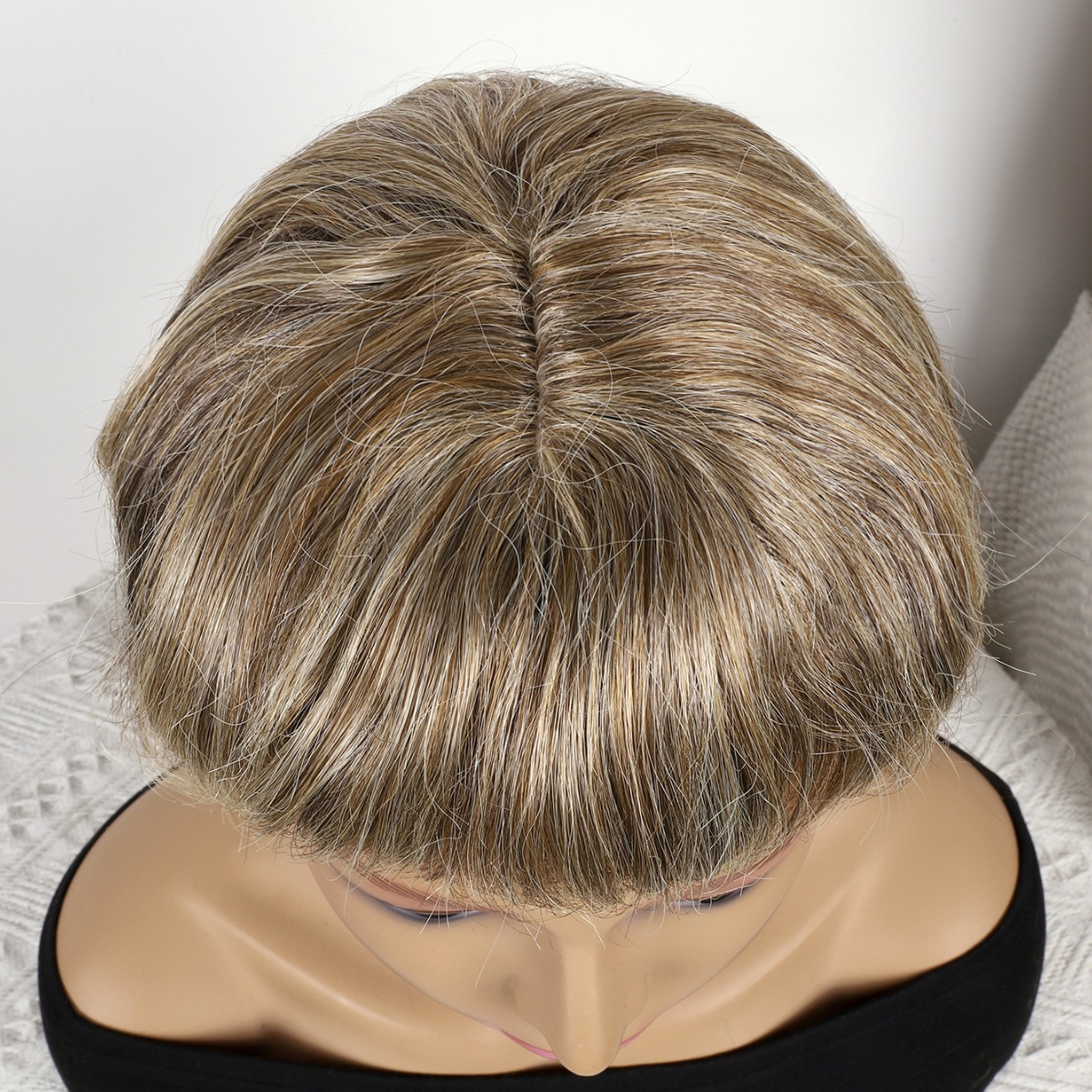 Fibra química al por mayor bob cabello pelucón mecánico pelucón cubierta de pelo