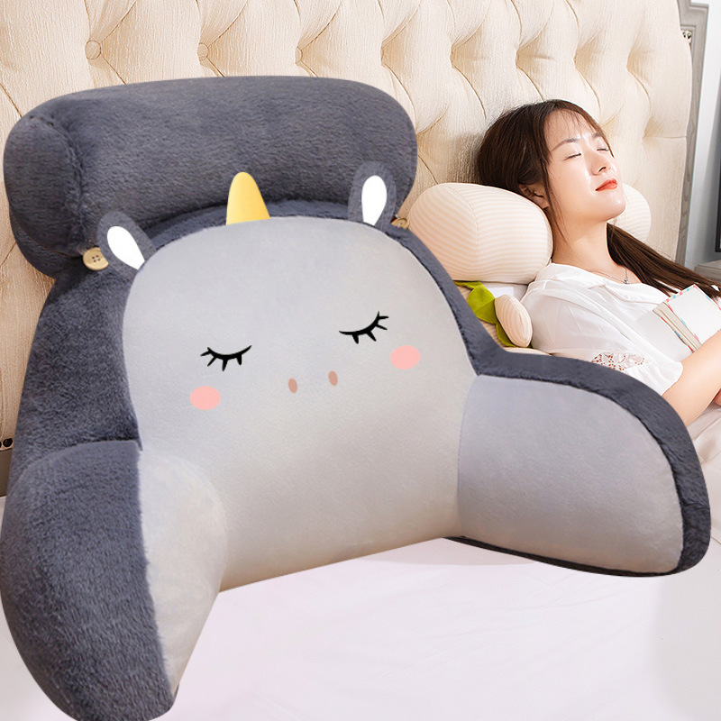 K-눈을 가늘게 뜨고 있는 유니콘.감색(따뜻한 벨벳 스타일)