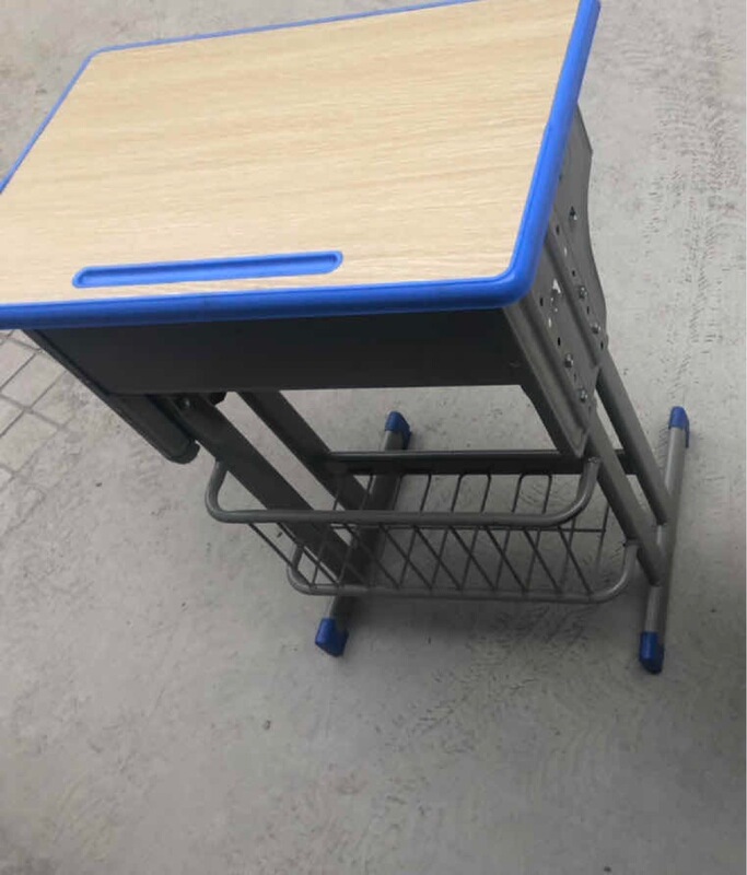 Bamboo School Simple Modern Wooden Study Desk and Chair Training Table Rest Nap Recliner Desk Lunch Break Essential