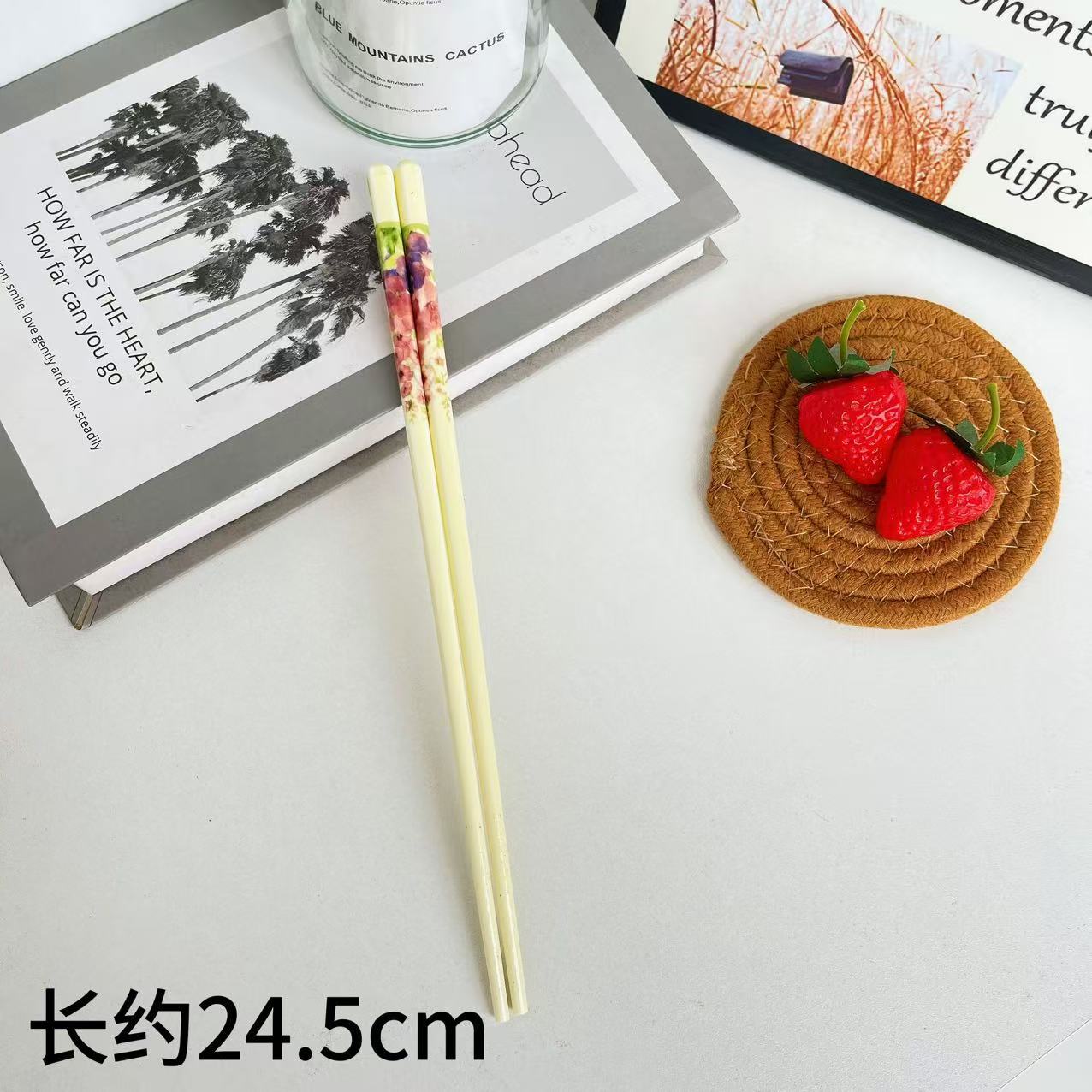 꽃이 만발한 젓가락/총 1쌍