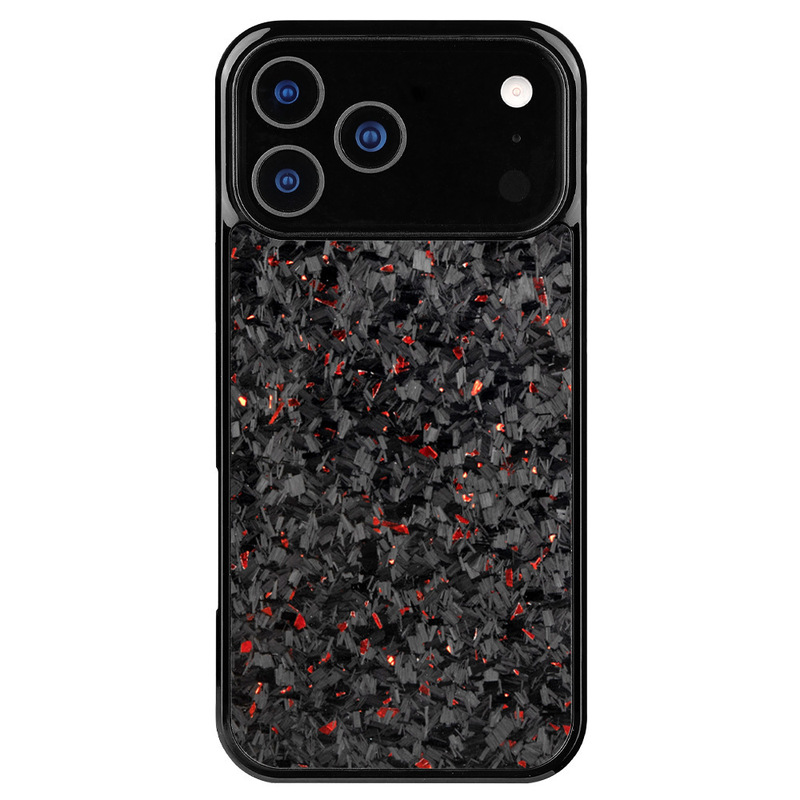 Suitable for Iphone17Promax Forged Carbon Fiber Mobile Phone Case Apple 17Air Protective Cover 17Pro Magnetic Suction Suitable for Iphone17Promax Forged Carbon Fiber Mobile Phone Case Apple 17Air Protective Cover 17Pro Magnetic Suction