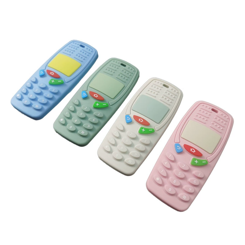(Cross-border trading), children's protective silicone teether for baby, mobile phone