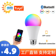 WiFi智能灯泡Alexa语音控制RGBCW调光调色A19球泡涂鸦Smart Life
