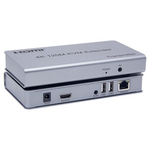 HDMI KVM�W�����L��120��/200M�D�W��RJ45�W�jUSB�����̖�Ŵ���