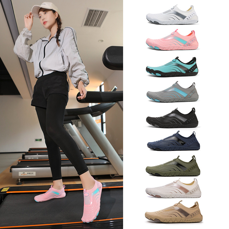 Cross-border river tracing diving shoes, water wading quick-drying soft-soled skin-friendly swimming shoes, men's and women's rafting snorkeling shoes, hiking couple shoes