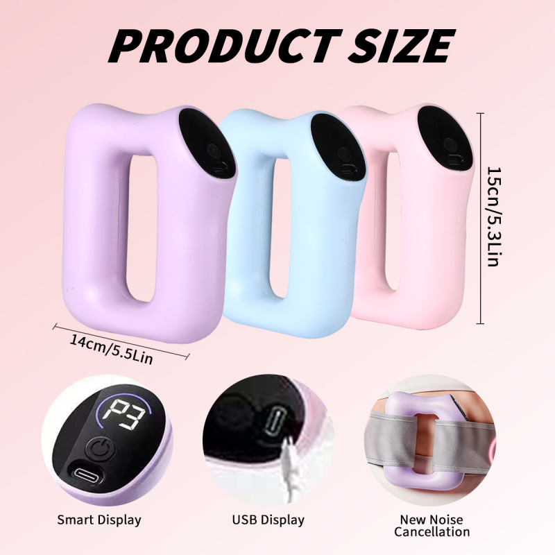 Vibration Slimming Machine with Adjustable Belt for Whole Body Slimming, Lazy Fat-Burning Device for Slimming Belly and Waist Fat, Weight Loss Magic Tool, Fascia Ring Vibration Slimming Machine with Adjustable Belt for Whole Body Slimming, Lazy Fat-Burning Device for Slimming Belly and Waist Fat, Weight Loss Magic Tool, Fascia Ring