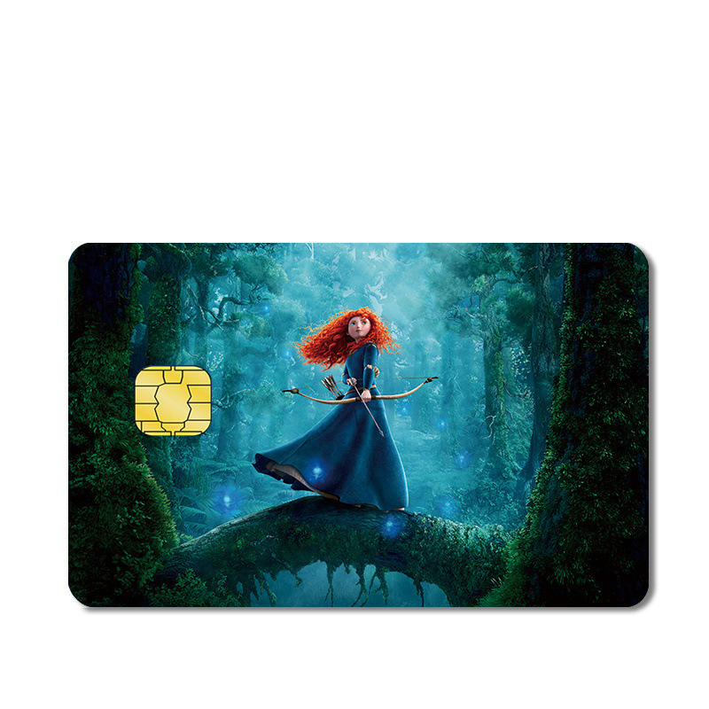 Calcomanía Impermeable para Tarjetas Bancarias de PVC Impermeable y Antideslizante para Tarjetas Bancarias