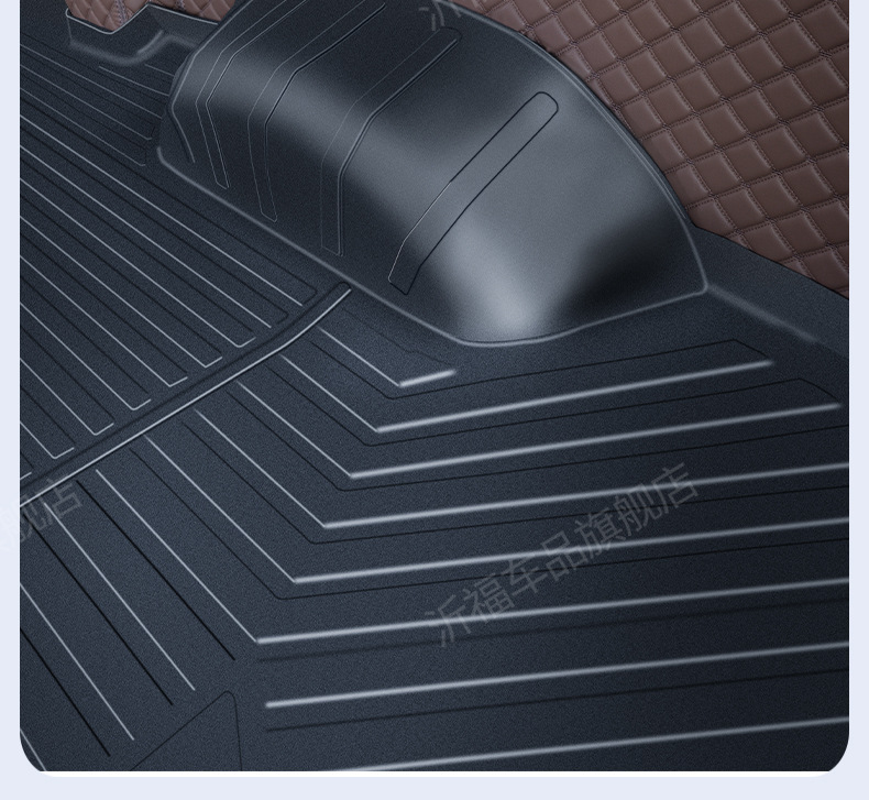 Suitable for Ruichi EC75 full-coverage TPE floor mats, specialized for freight/cargo and passenger versions, trunk and cabin mats, wear-resistant flooring
