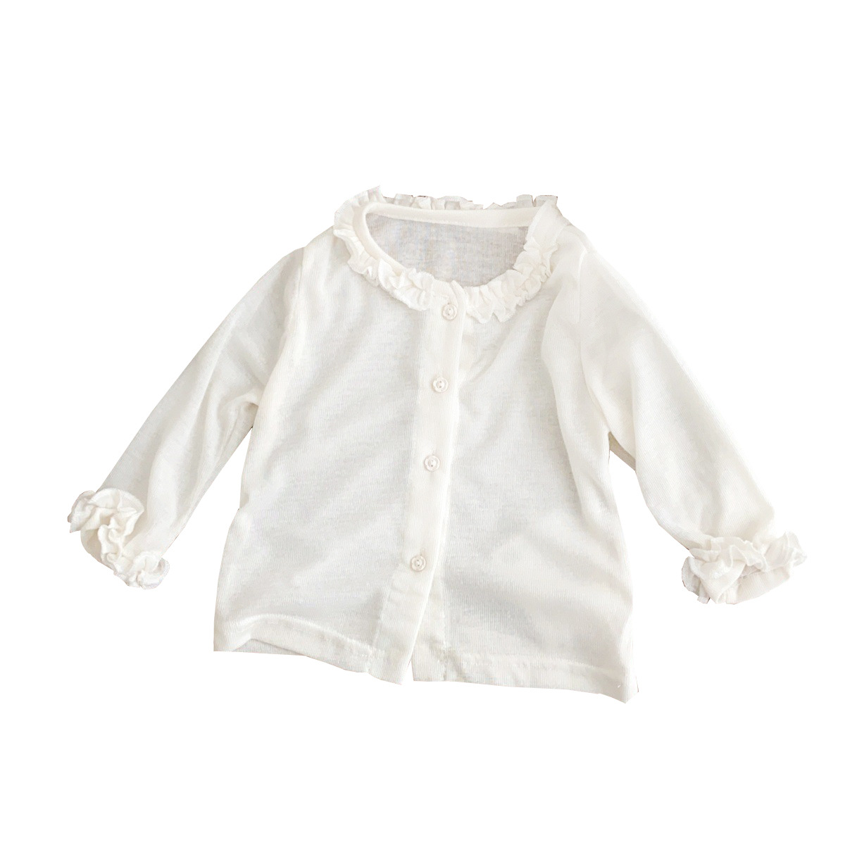 Ropa de protección solar nueva para el verano 2026, chaqueta ligera y transpirable para bebés, elegante para niñas de 1 a 3 años, ropa de protección solar versátil para niñas pequeñas. image 6