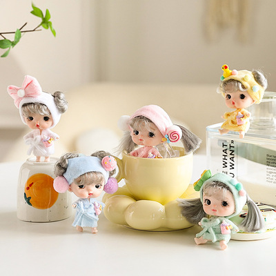 new pattern lovely a doll ornament Decoration angel Little Swan desktop decorate Decoration festival gift Gift box packaging