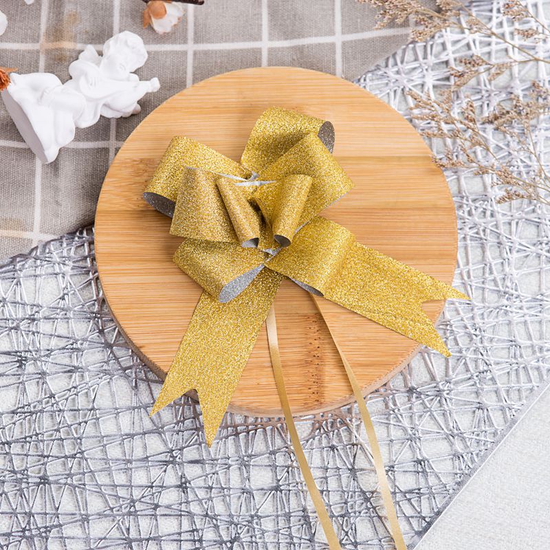 Envío libre 30 regalos de vacaciones embalaje Garland Glitter película guirnalda cristal guirnalda Navidad boda arco mano guirnalda