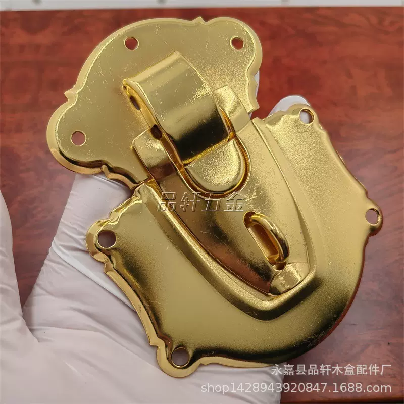 大木盒箱包配件复古皮箱扣箱包搭扣锁扣首饰盒五金配件