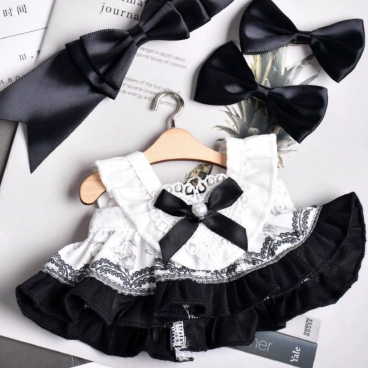 Хлопковая китайская кукла для переодевания, стиль Lolita, подарочный презент на день рождения, детская одежда