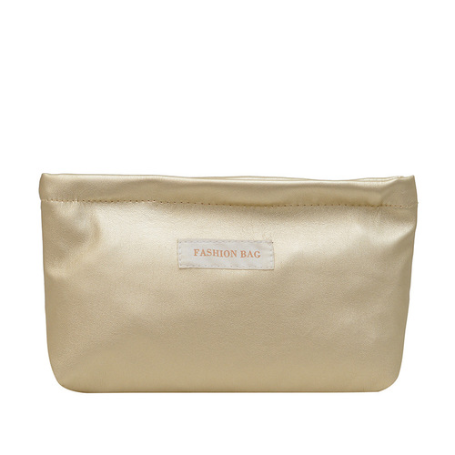 Flashy Handbag Original Makeup Bag Large Capacity Travel Case Organization Bag Simple Portable