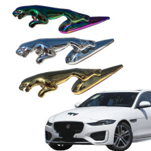 适用捷豹车标立标XEL XFL E-PACE XJL XF XE金属机盖标车头标志改