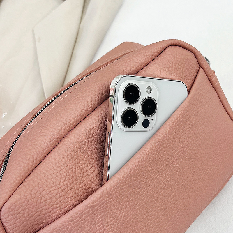 Bolso de mujer de moda 2024, PU color sólido, bandolera pequeño, bolso de hombro cuadrado, venta transfronteriza